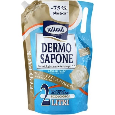 Milmil Dermo tekuté mydlo sapone 2 l