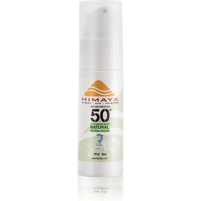 HIMAYA Natural Outdor Sunscreen Youth Solar Cream SPF50+ 200ml - Clear