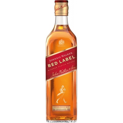 Johnnie Walker Red Label 40% 0,5 l (holá láhev)