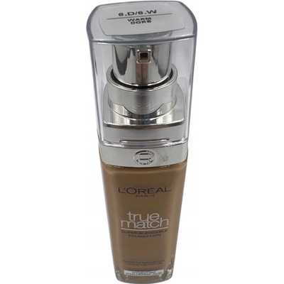 L'Oréal True Match Super-Blendable Foundation Zjednocujúci a zdokonaľujúci make-up 6D/W 30 ml