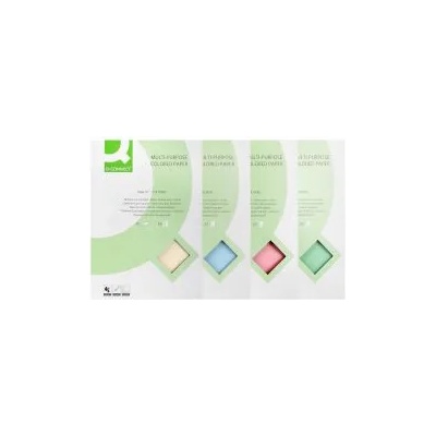 Q-CONNECT Копирна хартия пастелна А5 80г 50 листа