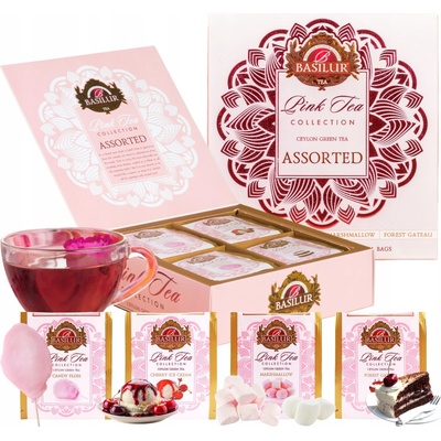 Basilur Gift Pink Tea Assorted 40 ks