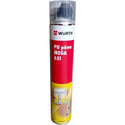 Würth Montážní PU pěna MEGA 65L pistolová 850 ml 12 ks