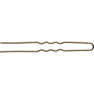Vlnitá vlásenka Eurostil Professional - 6,5 cm, bronzová - 20 ks (07131)