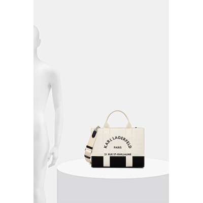 KARL LAGERFELD чанта tote дамска от памук K/RSG (A3W50025)