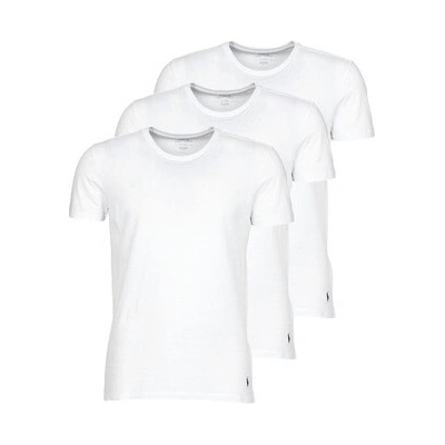 Polo Ralph Lauren tričko s krátkym rukávom Crew neck X3 biele