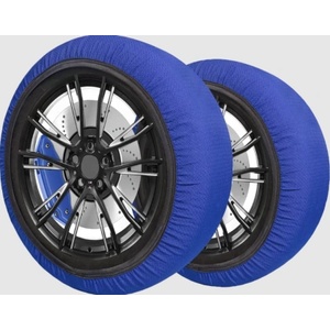 Carmart Текстилни вериги за сняг Streetech - син цвят - размер XS - 2бр
