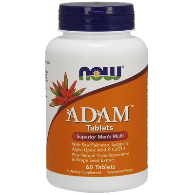 NOW - adam men`s vitamins - 60 ТАБЛЕТКИ