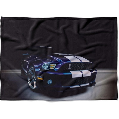 Impar fleece deka Závodní auto Podšití beránkem NE 150x120