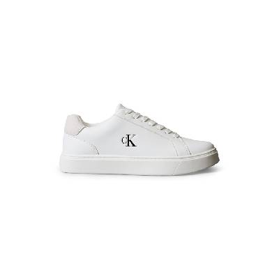 Маратонки Calvin Klein Men's Leather Classic Cup Low-Top Trainers - White/White