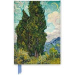Flame Tree Publishing Vincent van Gogh: Wheat Field with Cypresses (Foiled Journal) | Flame Tree Publishing