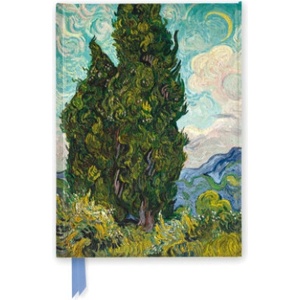 Flame Tree Publishing Vincent van Gogh: Wheat Field with Cypresses (Foiled Journal) | Flame Tree Publishing