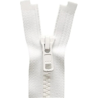 YKK VISLON® zip kostěný dělitelný, bílý - 30 cm