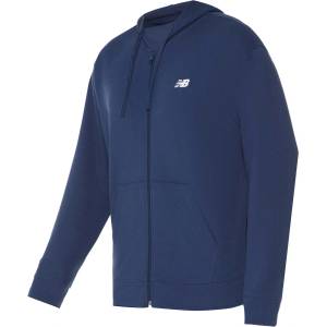 New Balance Суитшърт jacket stacked logo fz hoodie