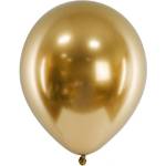 Party Deco Латексови Балони Хром, Златно - 30 см (chb1-019-50)