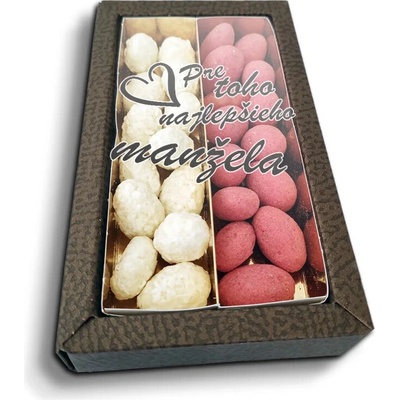 Sablio Mandle v čokoláde Pre toho najlepšieho manžela 2x 80 g