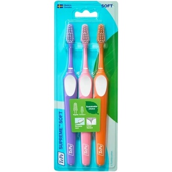 TePe Комплект четки за зъби Supreme, Soft, 3 броя, асортимент