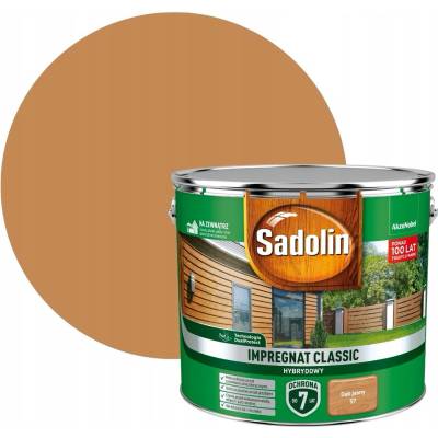 Sadolin Klasický hybridní impregnační nátěr na dřevo Světlý dub 9L