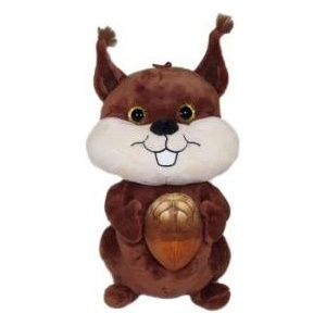 SUN-DAY Squirrel Mascot with Acorn 30cm 167996 SunDay