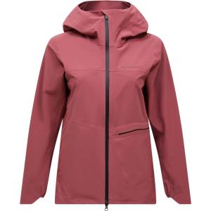 Peak Performance Дамско водоустойчиво яке за колоездене Peak Performance Women's Commuter Hipe Jacket Cycling jacket - Wild Rouge (151-0827-0314)