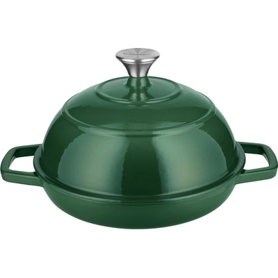 Silvercrest Liatinový hrniec/Liatinová forma na chlieb Premium okrúhly, zelená 100409856