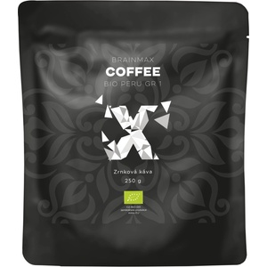 BrainMax Coffee, Кафе Peru Grade 1 BIO, 250g, Зърно