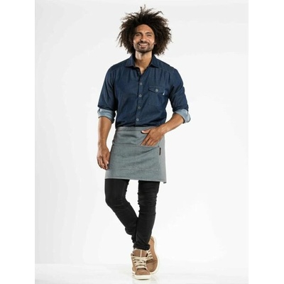Chaud Devant Kuchařská zástěra Base Grey Denim Grey