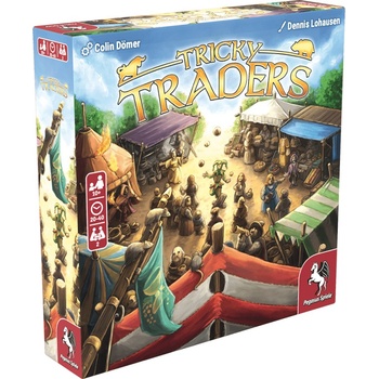 Pegasus Spiele Настолна игра за двама Tricky Traders - Стратегическа (18800E)