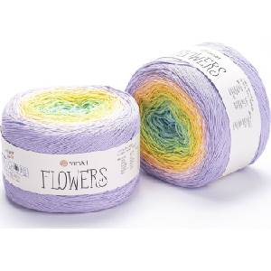 YARNART Flowers 285 Плетива прежда (Flowers 285)