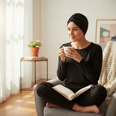 Ebbie Turban-style madeira černý – Zboží Mobilmania