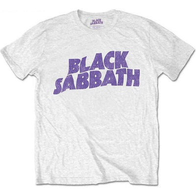 Rock Off Black Sabbath Wavy Logo čierna