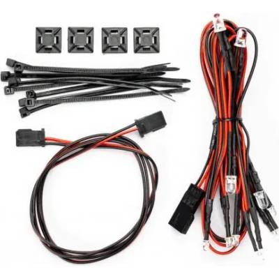 Traxxas Стопове за ремарке Traxxas Wire harness, LED lights/ zip ties (10)/ zip tie mounts (4) (fits #10350 & 10650 boat trailers) TRX10349X (TRX10349X)