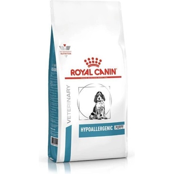 Royal Canin Hypoallergenic Puppy - за подрастващи кучета за намаляване на непоносимостта към някои съставки и хранителни елементи 14 кг