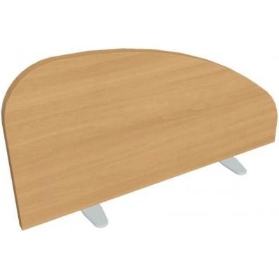 Hobis Paraván plochu stola oblý 80 cm buk