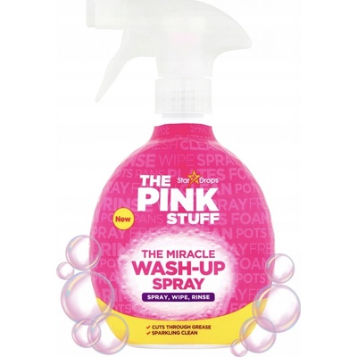 The Pink stuff Wash-Up zázračný prostředek na nádobí ve speji 500 ml – Zboží Dáma The Pink stuff Wash-Up zázračný prostředek na nádobí ve speji 500 ml – Zboží Dáma