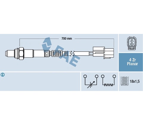 Lambda sonda FAE 77450