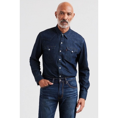 Levi's pánska košeľa Barstow Western shirt 65816-0115 modrá