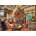 Ravensburger - Puzzle Stewart: Fantasy Bookshop - 1 000 piese