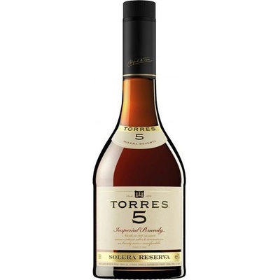 Torres 5 Y Solera Reserva 40% 0,7 l (holá lahev)