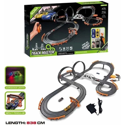 Joko Autodráha TRACK MASTER Race 838cm s LED svetlom a Adaptérom