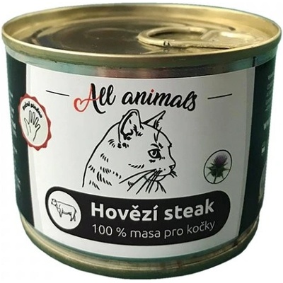 All Animals CAT hovädzie steak 200 g