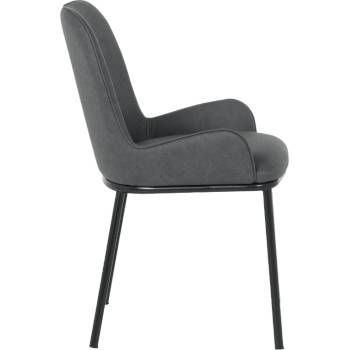 Carmen Трапезен стол walden - тъмносив 7 (3532352)