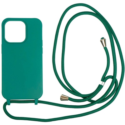 Mobile Origin Калъф Mobile Origin Lanyard, съвместим с iPhone 14 Pro Green (LYC-S-GRN-14PRO) (LYC-S-GRN-14PRO)