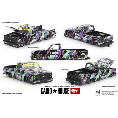 MINI GT Chevrolet Silverado Kaido HKS V1 1:64