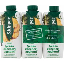 Skipper ananásový džús bez cukru 3 x 330 ml