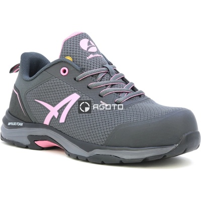 ALBATROS Twist Pink WNS S1P ESD obuv šedá