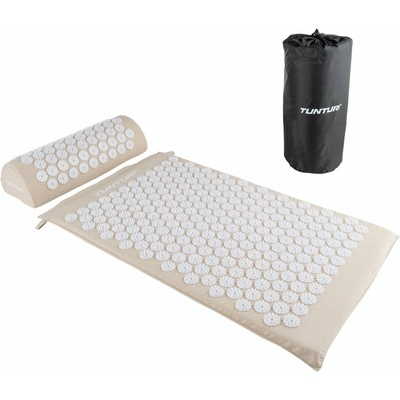 TUNTURI Akupresurní podložka a polštář béžová 14TUSYO069