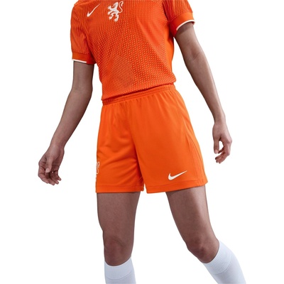 Nike Дамски къси панталони Nike Netherlands Home Shorts 2025 Womens - Orange/White