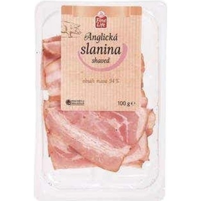 Fine Life Anglická slanina shaved 100 g