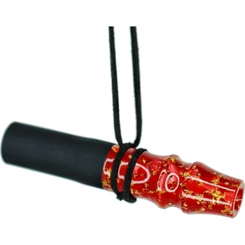 Moze Gold Náustok na krk Červená